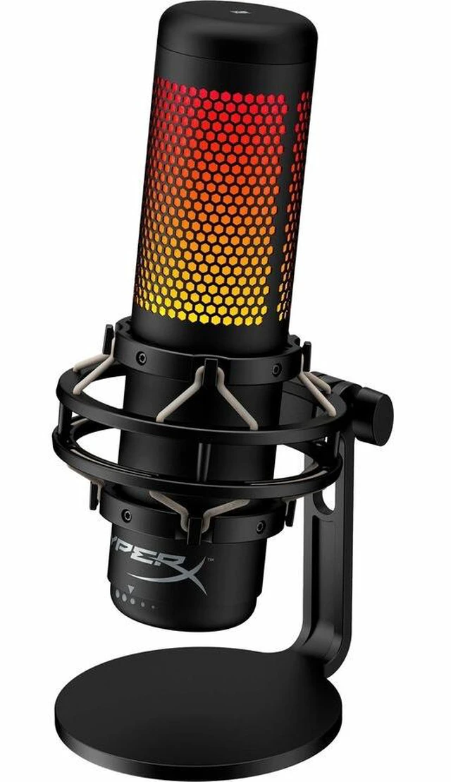 Alt view image 10 of 13 - HyperX QuadCast 2 - USB Microphone (Frost)