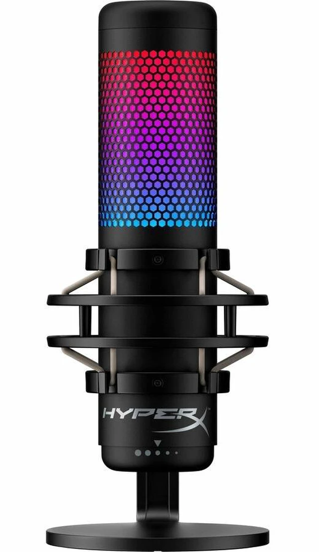 Alt view image 12 of 13 - HyperX QuadCast 2 - USB Microphone (Frost)