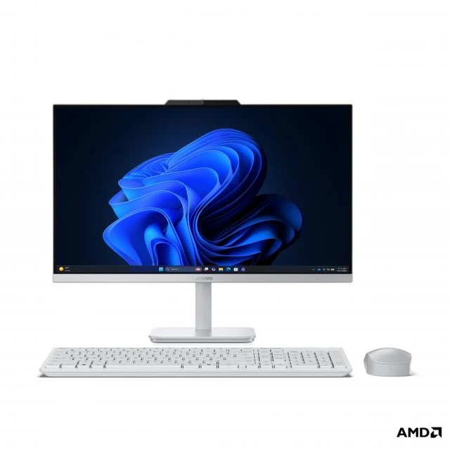 Main image of Lenovo A105 23.8" FHD IPS All-In-One Desktop Computer AMD Ryzen 5 40 8GB RAM 512GB SSD Cloud Grey - AMD Ryzen 5 40 Quad-core - 8GB LPDDR5 RAM - 512GB SSD - 23.8" FHD IPS Display - Cloud Grey