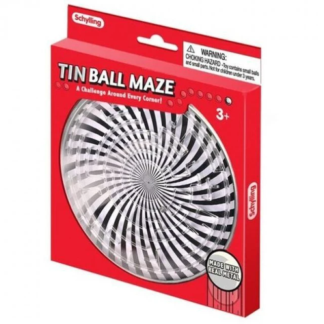 Alt view image 5 of 5 - Schylling Tin BB Maze 6 Inch - Assorted Styles (1 Random Toy per Transaction) TBBM