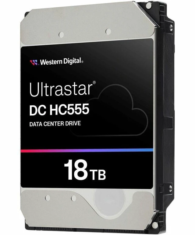 Alt view image 3 of 4 - Western Digital 18TB SATA ULTRA 512E SE NP3 DC HC555 512 7200RPM