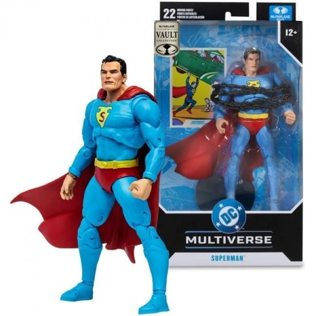 Main image of McFarlane Vault Collection - DC Multiverse - Superman (Action Comics) 7" Action Figure