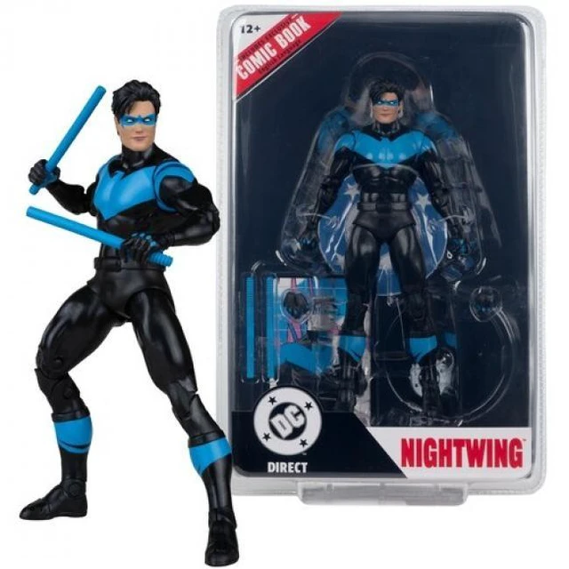 Main image of DC DIRECT 7IN FIGURE WITH COMIC NIGHTWING 81 FIG