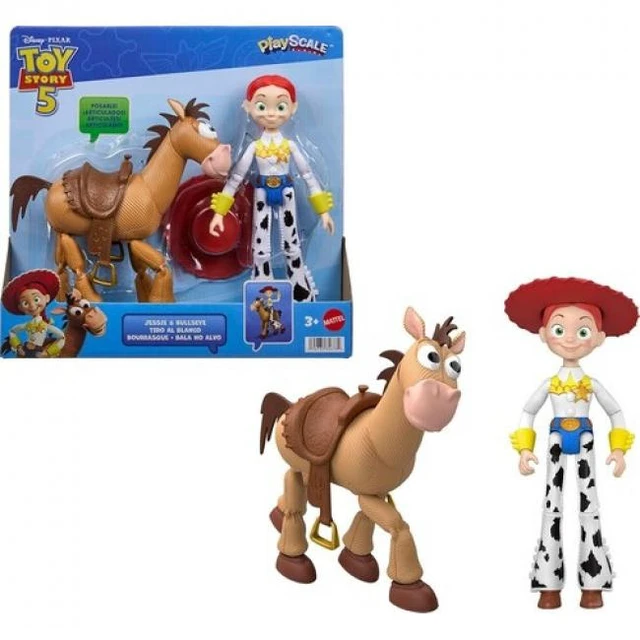 Main image of Pixar Toy Story 5 Jessie & Bullseye Posable Action Figure 2-Pack