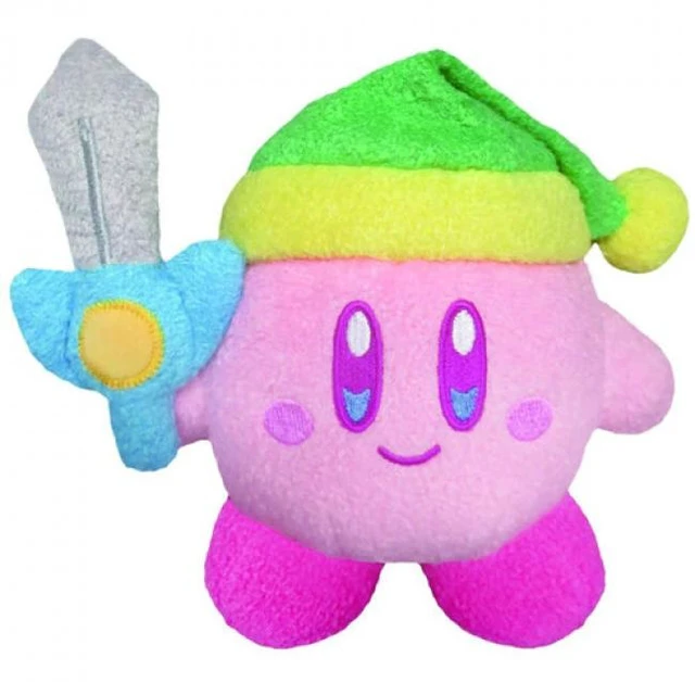 Main image of Little Buddy - Nintendo - Kirby - Muteki! Suteki! Sword 6" Plush