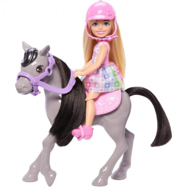 Main image of Barbie Chelsea Doll & Pony Toy Set