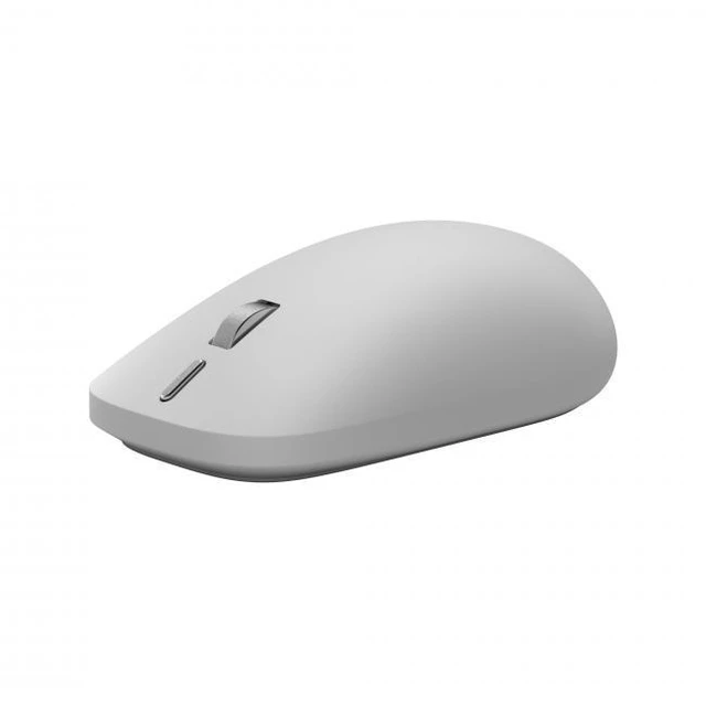Main image of Microsoft Surface Mouse Platinum - Wireless - Bluetooth Connectivity - Ambidextrous Mouse with BlueTrack and Haptics