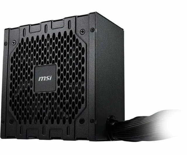 Alt view image 7 of 12 - MSI MAG 850W Power Supply Internal 120 V AC 230 V AC Input 5 V DC 3.3 V DC 12 V DC 5 V SB -12 V DC Output 850 W Active PFC 1 +12V Rails PCI Express Connector 5.1 1 Fan 90% Efficiency MAGGN85A