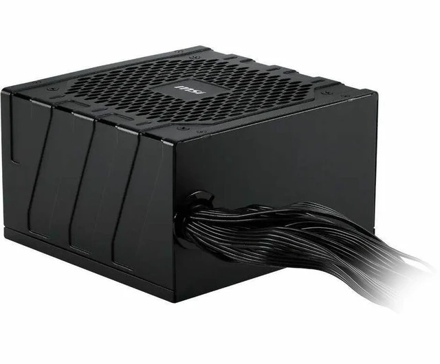 Alt view image 8 of 12 - MSI MAG 850W Power Supply Internal 120 V AC 230 V AC Input 5 V DC 3.3 V DC 12 V DC 5 V SB -12 V DC Output 850 W Active PFC 1 +12V Rails PCI Express Connector 5.1 1 Fan 90% Efficiency MAGGN85A