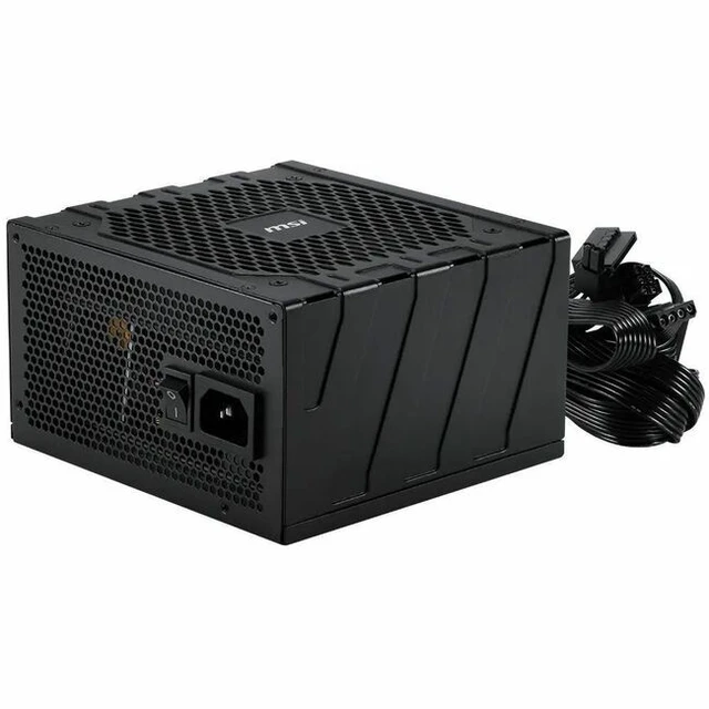 Alt view image 6 of 12 - MSI MAG 650W Power Supply Internal 120 V AC 230 V AC Input 5 V DC 3.3 V DC 12 V DC 5 V SB -12 V DC Output 650 W Active PFC 1 +12V Rails PCI Express Connector 1 Fan 90% Efficiency MAGGN65A