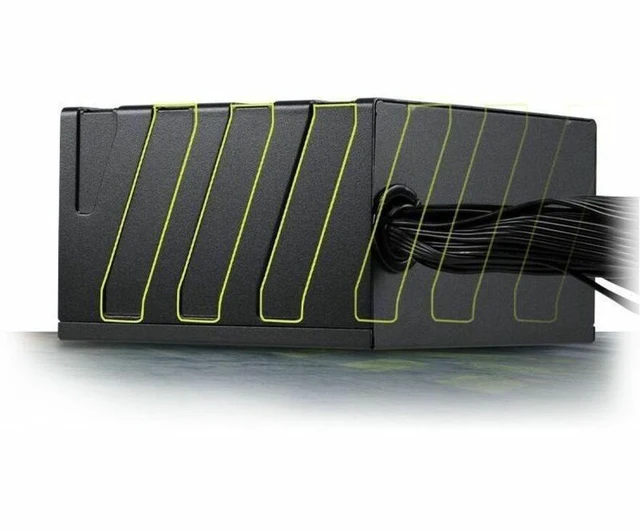 Alt view image 8 of 12 - MSI MAG 650W Power Supply Internal 120 V AC 230 V AC Input 5 V DC 3.3 V DC 12 V DC 5 V SB -12 V DC Output 650 W Active PFC 1 +12V Rails PCI Express Connector 1 Fan 90% Efficiency MAGGN65A