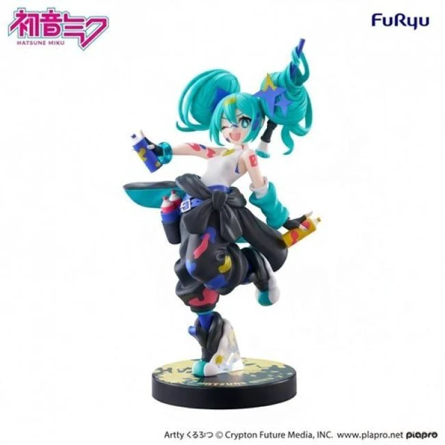 Main image of Furyu - Hatsune Miku - Muchute Paint Girl Statue