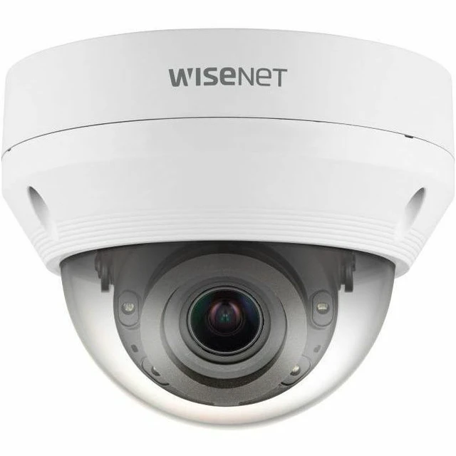 Alt view image 2 of 2 - Wisenet QNV-8080R 5 Megapixel Network Camera - Color - Dome - White - TAA Compliant - 98.43 ft Infrared Night Vision - H.265, H.264, MJPEG, H.265M, H.265H, H.264M, H.264H - 2592 x 1944 - 3.20 mm- 10 m