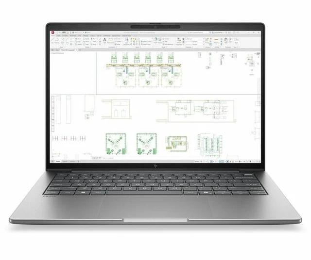 Main image of HP ZBook 8 G2i 14" Touchscreen Copilot+ PC Mobile Workstation - WUXGA - 60 Hz - Intel Core Ultra 7 Series 3 366H - 16 GB - 512 GB SSD - Smart Card Reader - Meteor Silver Aluminum - Intel Chip - 1