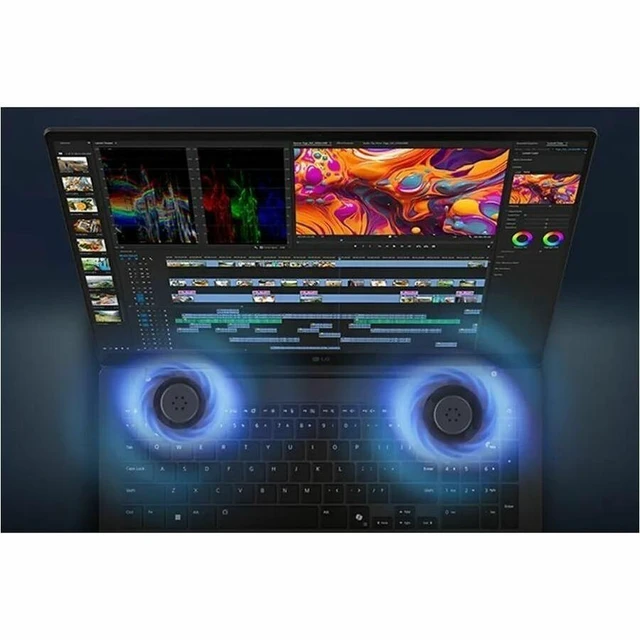 Alt view image 4 of 7 - LG gram Pro 17Z90U-G.AU77U1 17" Copilot+ PC Notebook - WQXGA - Intel Core Ultra 7 Series 3 355 - 16 GB - 1 TB SSD - Black - Intel Chip - 2560 x 1600 - Windows 11 Home - Intel - In-plane Switching
