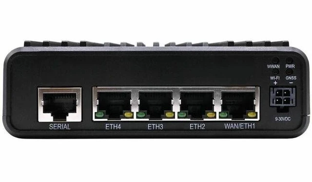 Main image of Digi IX25-RA-0G 2 SIM Cellular, Ethernet Modem/Wireless Router - TAA Compliant - 5G - LTE Cat 4, 5G NR, LTE - 3 x Network Port - 1 x Broadband Port - USB - Gigabit Ethernet - VPN Supported - DIN Rail