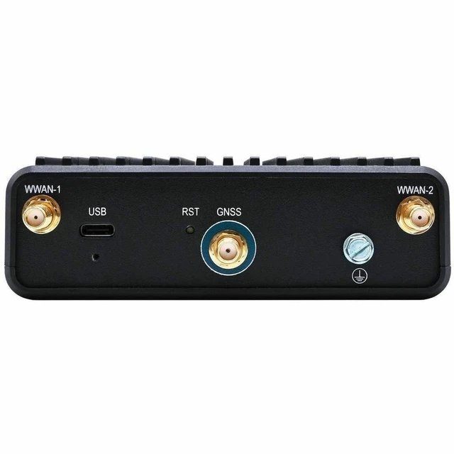 Alt view image 2 of 6 - Digi IX25-RA-0G 2 SIM Cellular, Ethernet Modem/Wireless Router - TAA Compliant - 5G - LTE Cat 4, 5G NR, LTE - 3 x Network Port - 1 x Broadband Port - USB - Gigabit Ethernet - VPN Supported - DIN Rail
