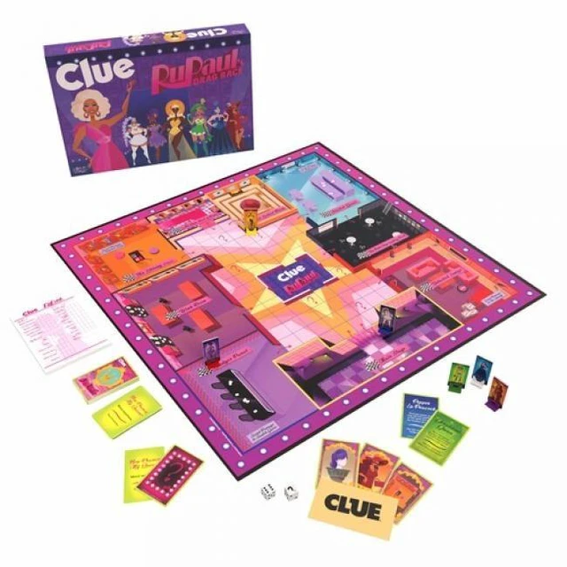 Main image of CLUE RuPauls Drag Race Edition Board Game