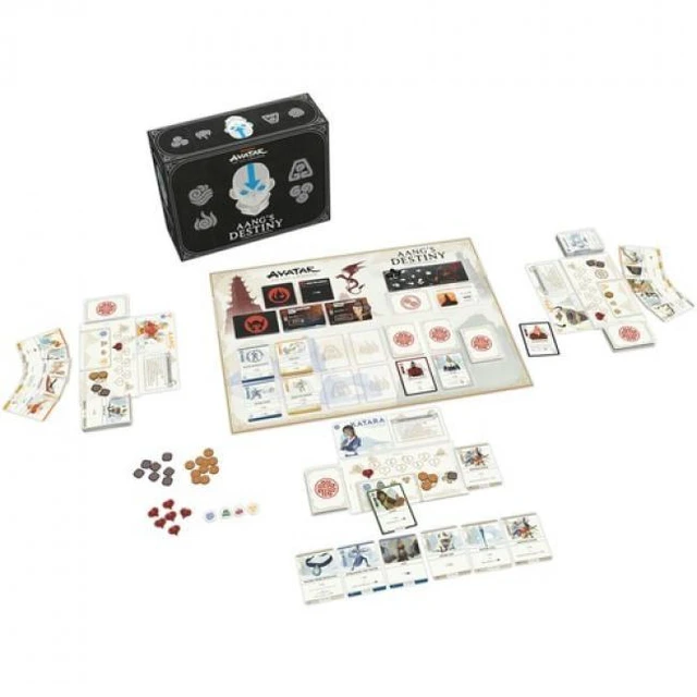Main image of Avatar the Last Airbender - Aangs Destiny A Cooperative Deck-Building Game