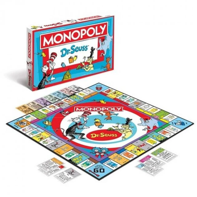 Alt view image 14 of 14 - MONOPOLY Dr. Seuss Board Game (USAMN154000)