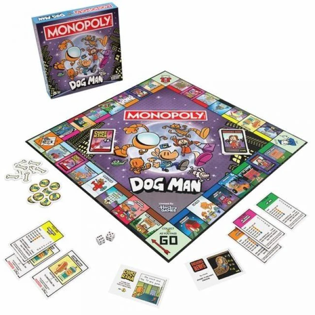 Main image of MONOPOLY Dog Man Edition Board Game