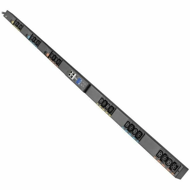 Alt view image 4 of 10 - Eaton 3-Phase Managed Rack PDU G4, 208V, 24 Outlets, 24A, 8.6kW, L15-30 Input, 10 ft. Cord, 0U Vertical EVMA1530A