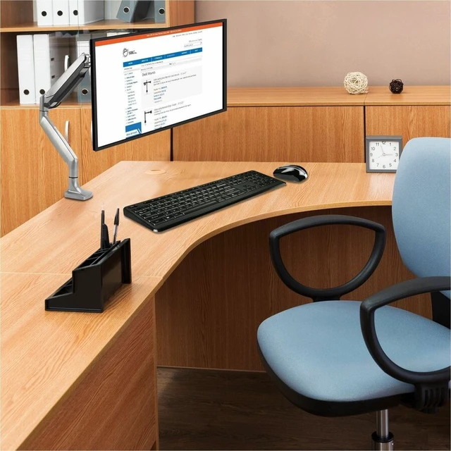 Alt view image 6 of 11 - Siig CE-MT5B11-S1 monitor mount / stand 114.3 cm (45") Desk Grey