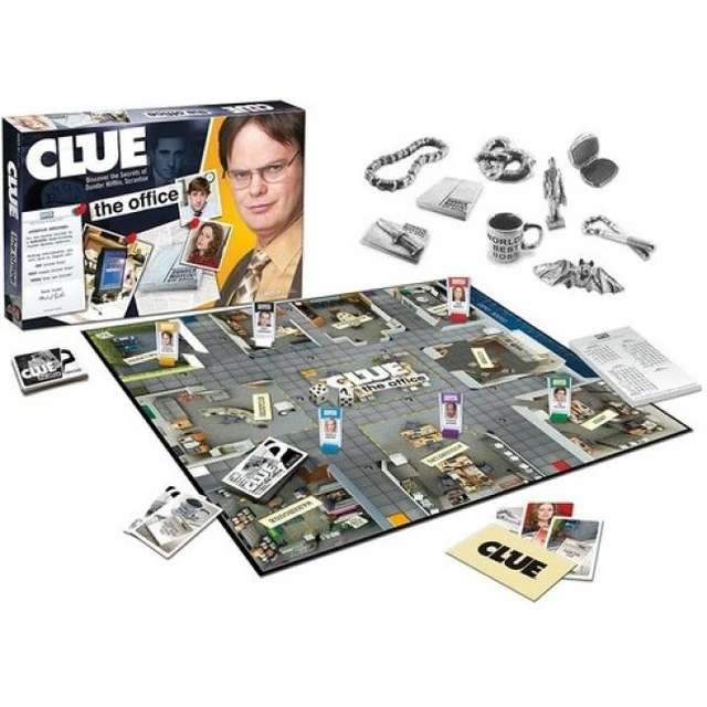 Alt view image 2 of 2 - Hasbro CLUE: The Office Edition Board Game