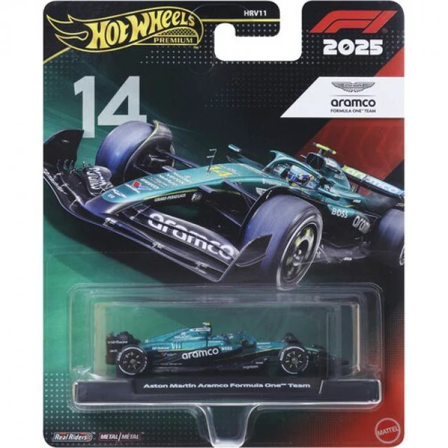 Main image of Hot Wheels Premium Aston Martin Aramco Formula One Team #14