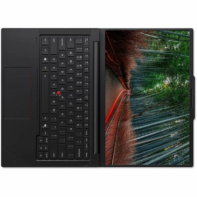 Alt view image 3 of 7 - Lenovo ThinkPad P14s Gen 7 21X00005US 14" Touchscreen Copilot+ PC Notebook - WUXGA - AMD Ryzen AI 7 PRO Ryzen AI PRO 400 Series 450 - 64 GB - 1 TB SSD - English Keyboard - Black - AMD Chip - 1920