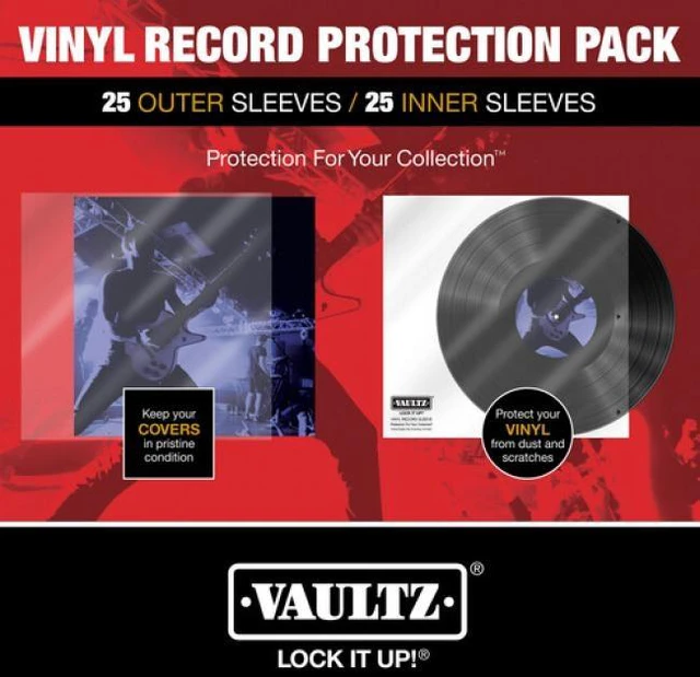 Main image of Vaultz - 12" Vinyl Record Combo Sleeves Pack - 25 Each Inner and Outer VZ06029-R-24WM