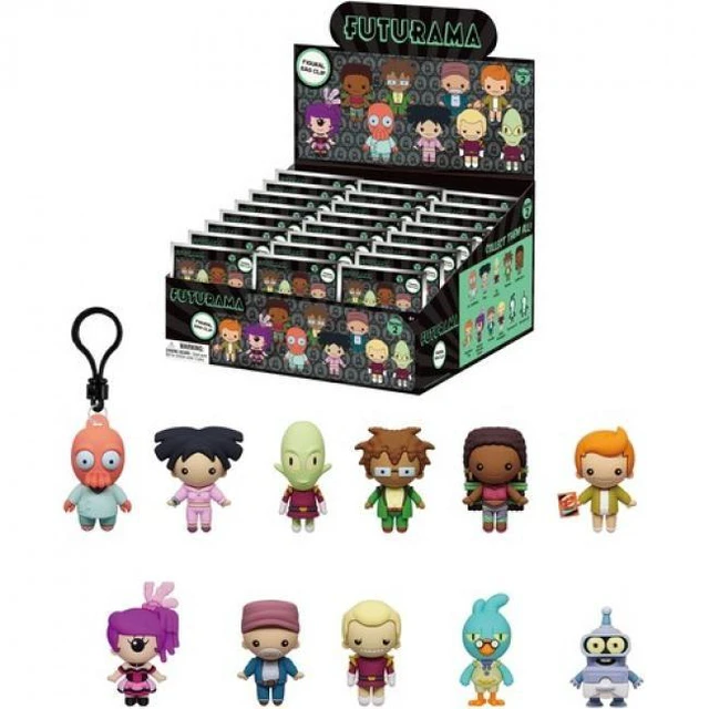 Main image of FUTURAMA 3D FOAM BAG CLIP S2 24CT PDQ