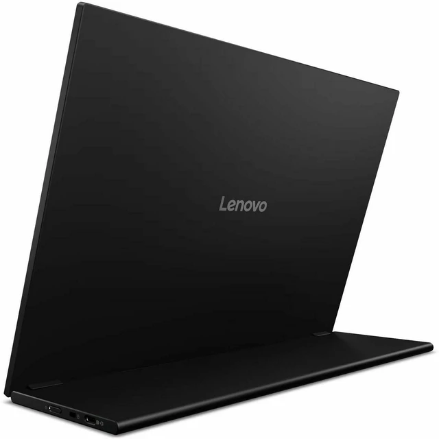 Alt view image 4 of 9 - Lenovo ThinkVision M16 16" Class WUXGA LED Monitor - 16:10 - Eclipse Black - 16" Viewable - In-plane Switching (IPS) Technology - WLED Backlight - 1920 x 1200 - 16.7 Million Colors - 300 Nit