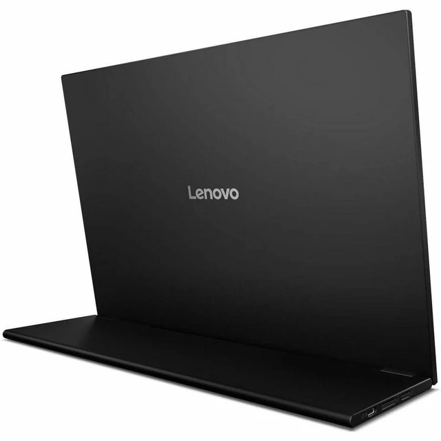 Alt view image 6 of 9 - Lenovo ThinkVision M16 16" Class WUXGA LED Monitor - 16:10 - Eclipse Black - 16" Viewable - In-plane Switching (IPS) Technology - WLED Backlight - 1920 x 1200 - 16.7 Million Colors - 300 Nit