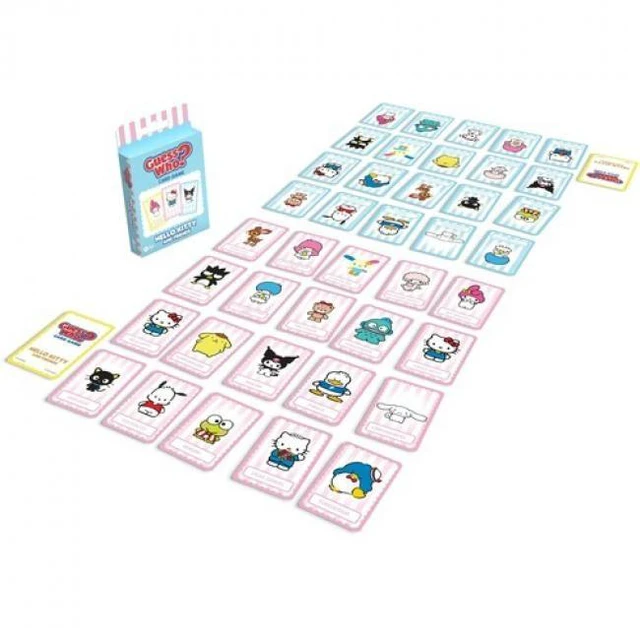 Main image of GUESS WHO Hello Kitty and Friends Edition Card Game