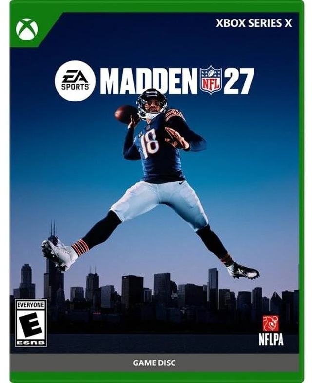 Alt view image 3 of 3 - Xbox Wireless Controller Carbon Black + Madden NFL 27 Standard Edition Xbox Series X - Wireless & Bluetooth Connectivity - New Share Button - For Xbox Series X - Rated E (Everyone) - Sports Game