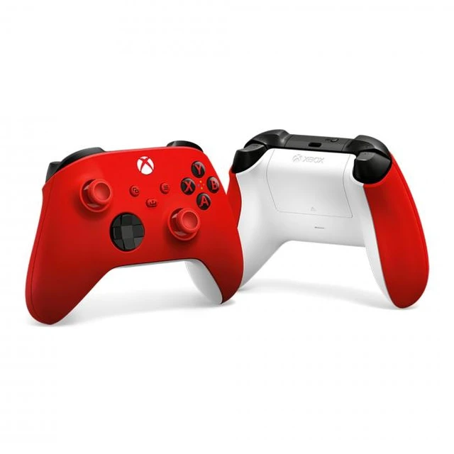 Alt view image 6 of 7 - Microsoft Xbox Wireless Controller Pulse Red + Call of Duty Black Ops 7 Cross-Gen Bundle Xbox - Wireless & Bluetooth Connectivity - New Share Button - For Xbox Series X and Xbox One - Rated M (Mat