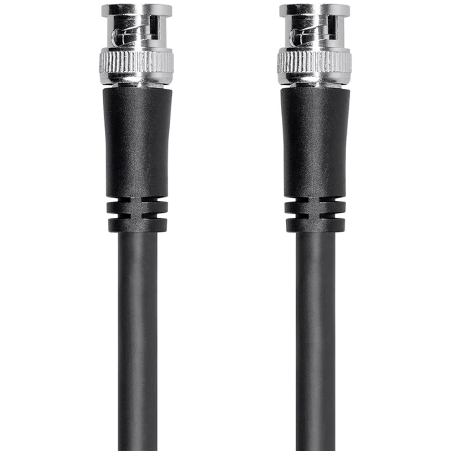 Alt view image 10 of 13 - Monoprice HD-SDI RG6 BNC Cable - 25 Feet - Black | For Use In HD-Serial Digital Video Transfer, Mobile Apps, HDTV Upgrades, Broadband Facilities - Viper Series