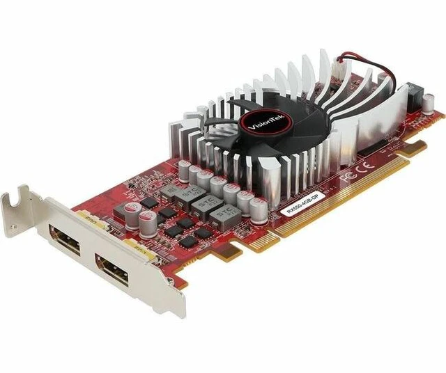 Main image of VisionTek AMD Radeon RX 550 Graphic Card - 4 GB GDDR5 - 3840 x 2160 - 1.07 GHz Core - PCI Express 3.0 x8 - DisplayPort - 2 x DisplayPort - Fan Cooler - 3 Year Warranty