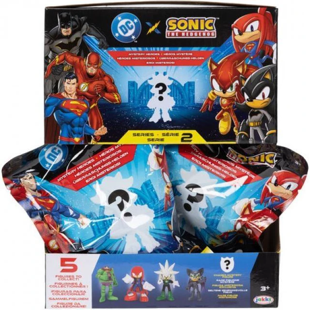 Main image of Jakks Pacific - DC x Sonic the Hedgehog - 2.5" Figure Wave 2 Blind pack PDQ