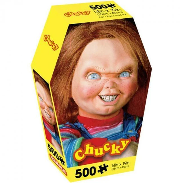 Main image of Chucky - Coffin Box 500 Piece Jigsaw Puzzle