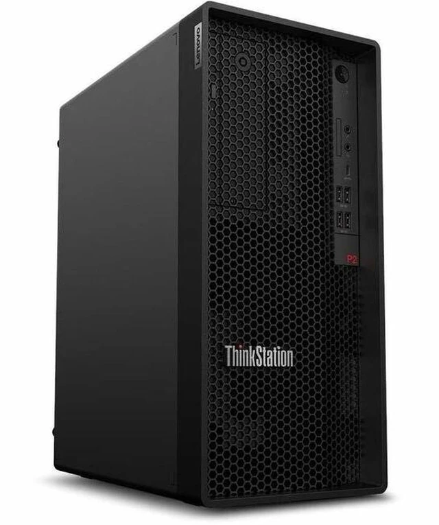 Main image of Lenovo ThinkStation P2 Gen 2 30JQ007EUS Workstation Tower - Intel Core Ultra 7 265 - 32 GB - 1 TB SSD - Windows 11 Pro - NVIDIA RTX A1000 8 GB Graphics - Wi-Fi 7 - Gigabit Ethernet - 500W