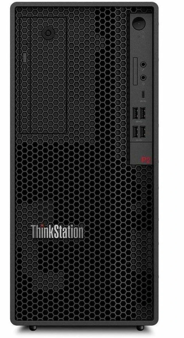 Alt view image 3 of 7 - Lenovo ThinkStation P2 Gen 2 30JQ007EUS Workstation Tower - Intel Core Ultra 7 265 - 32 GB - 1 TB SSD - Windows 11 Pro - NVIDIA RTX A1000 8 GB Graphics - Wi-Fi 7 - Gigabit Ethernet - 500W