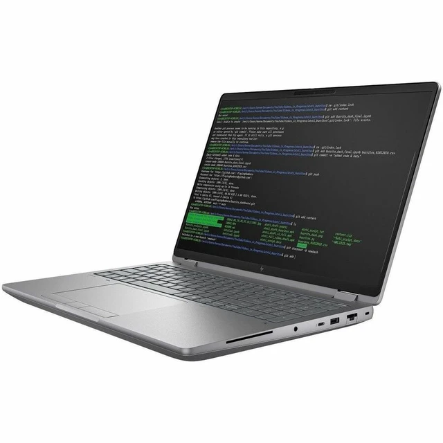 Alt view image 6 of 7 - HP ZBook Fury G1i 16" Mobile Workstation - WQXGA - Intel Core Ultra 7 265HX - vPro Technology - 32 GB - 1 TB SSD - Meteor Silver - Intel WM880 Chip - 2560 x 1600 - Windows 11 Pro - Intel RTX Pro