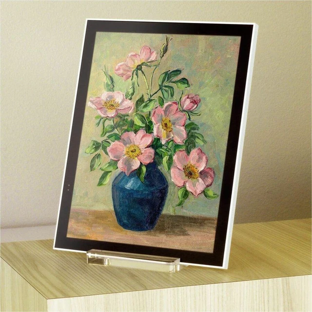 Alt view image 9 of 11 - Aluratek 133 WIFI EPAPER DIGITAL PHOTO FRAME WBUILTIN BATTERY