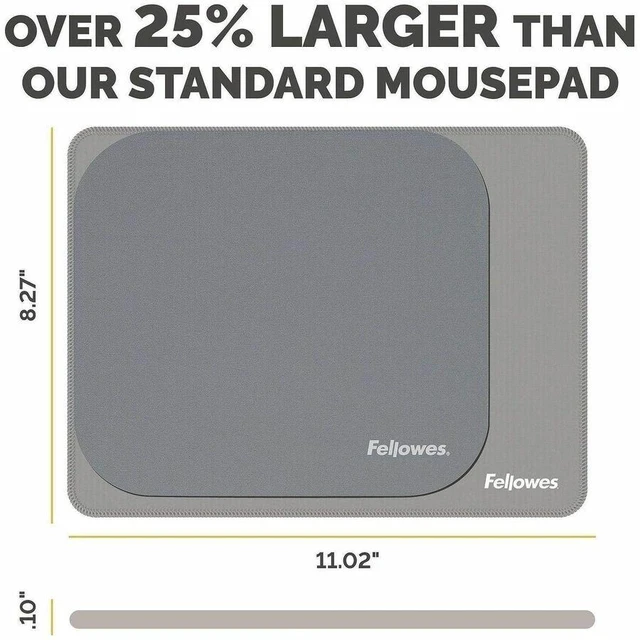 Alt view image 5 of 6 - Breyta XL Mousepad Gray
