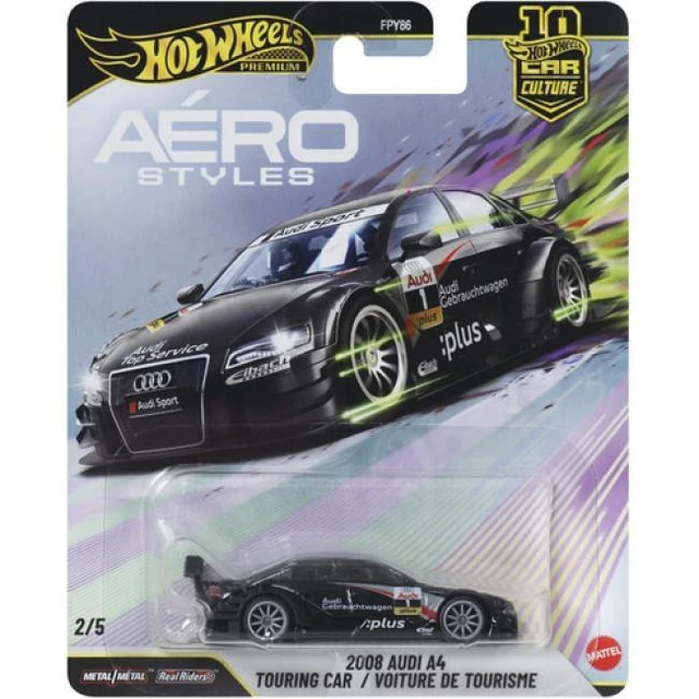 Main image of Hot Wheels Premium: A?ro Styles 2008 Audi A4 Touring Car