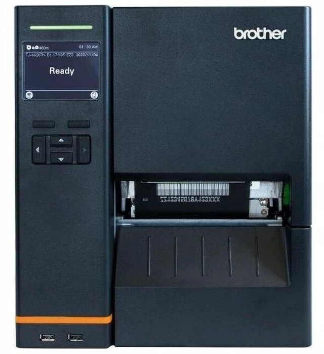 Main image of Brother TJ-4620TN Industrial, Manufacturing, Laboratory, Transportation & Logistic, Warehouse Direct Thermal/Thermal Transfer Printer - Monochrome - Desktop - Label Print - Fast Ethernet - USB - U