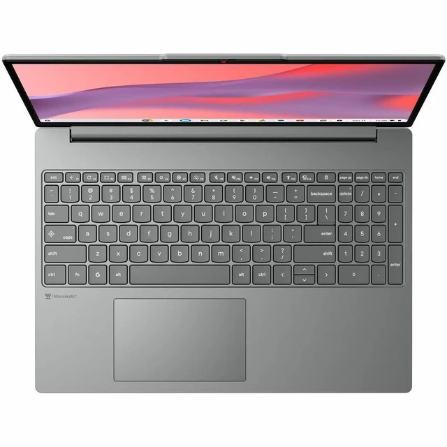 Alt view image 4 of 7 - Lenovo Chromebook Plus Chrome 15ITN10 83T20002US 15.3" Chromebook - WUXGA - Intel Core 3 N355 - 8 GB - 128 GB Flash Memory - English (US) Keyboard - Luna Gray - Intel Chip - 1920 x 1200 - ChromeO