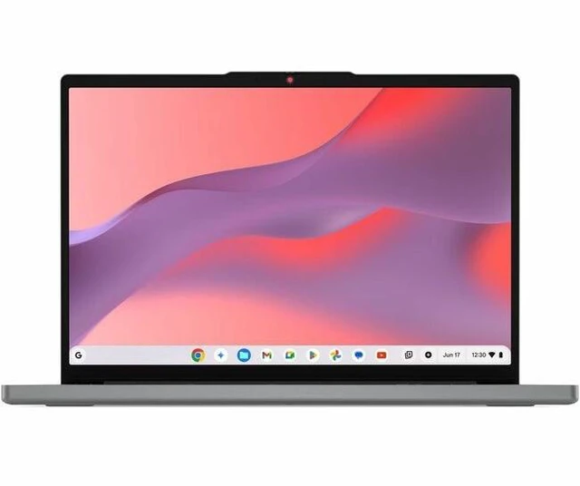 Main image of Lenovo Chromebook Plus Chrome 15ITN10 83T20002US 15.3" Chromebook - WUXGA - Intel Core 3 N355 - 8 GB - 128 GB Flash Memory - English (US) Keyboard - Luna Gray - Intel Chip - 1920 x 1200 - ChromeO